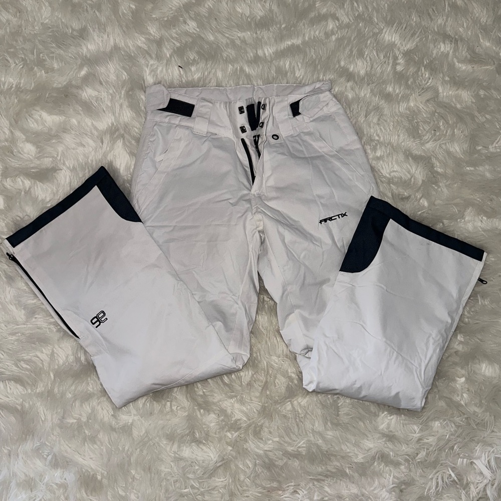 Ski pants women MEDIUM white